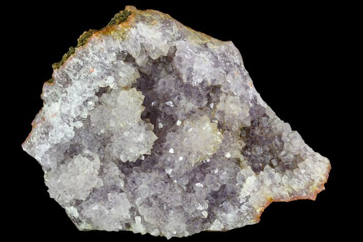 Amethyst Crystal Geode Section - Morocco #109453